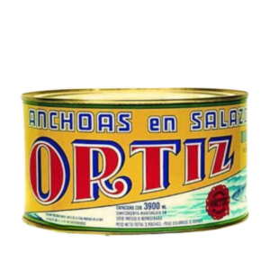 Αντζούγιες αλίπαστες Ortiz 3,900kg